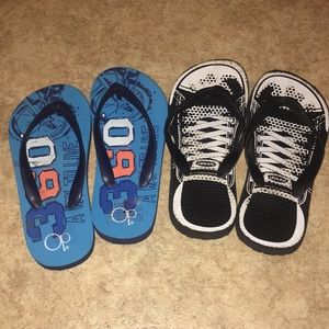 Boys summer flip flops